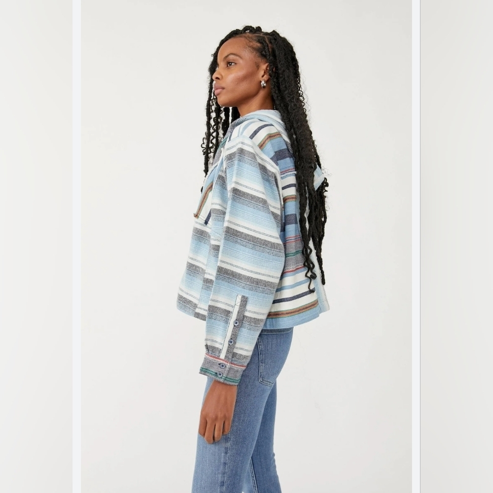 NWOT Free People Willowa Hoodie Medium - Picture 5 of 7